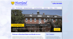 Desktop Screenshot of heartlandbehavioral.com